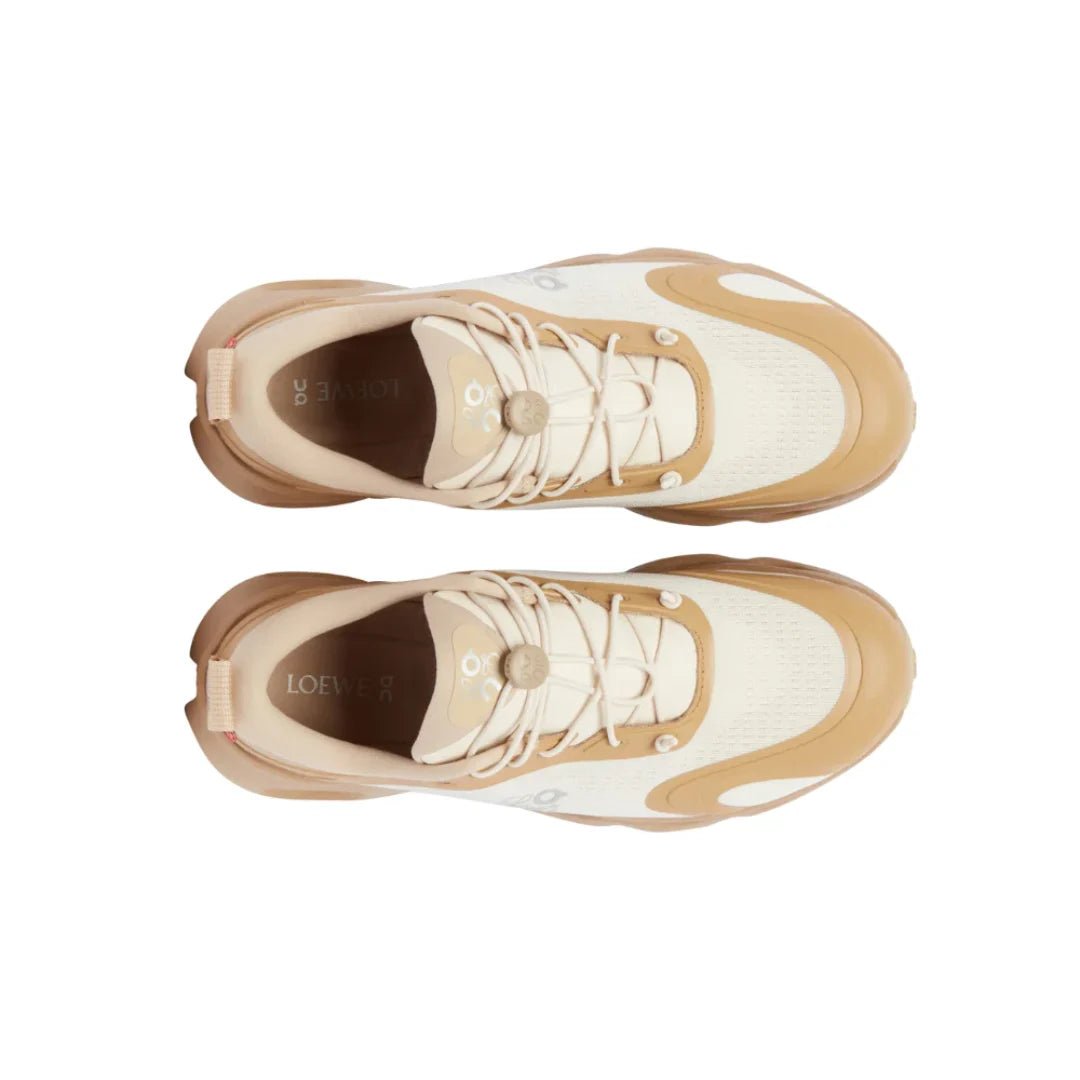 Loewe x On Running Cloudsolo "Dark Sand | Cream" - Luxury Dubai