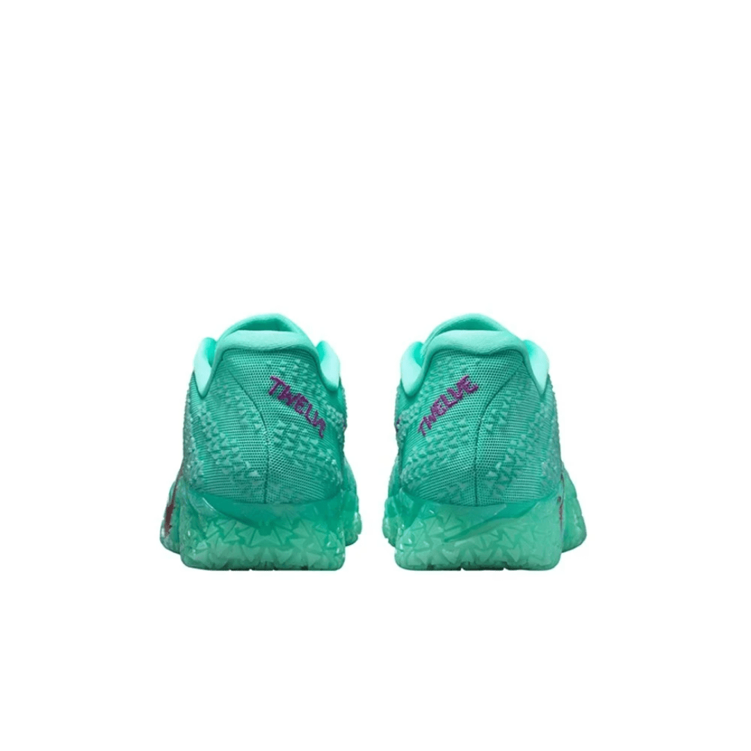 Mini JA-logo traction pattern on Nike Ja 3 outsole