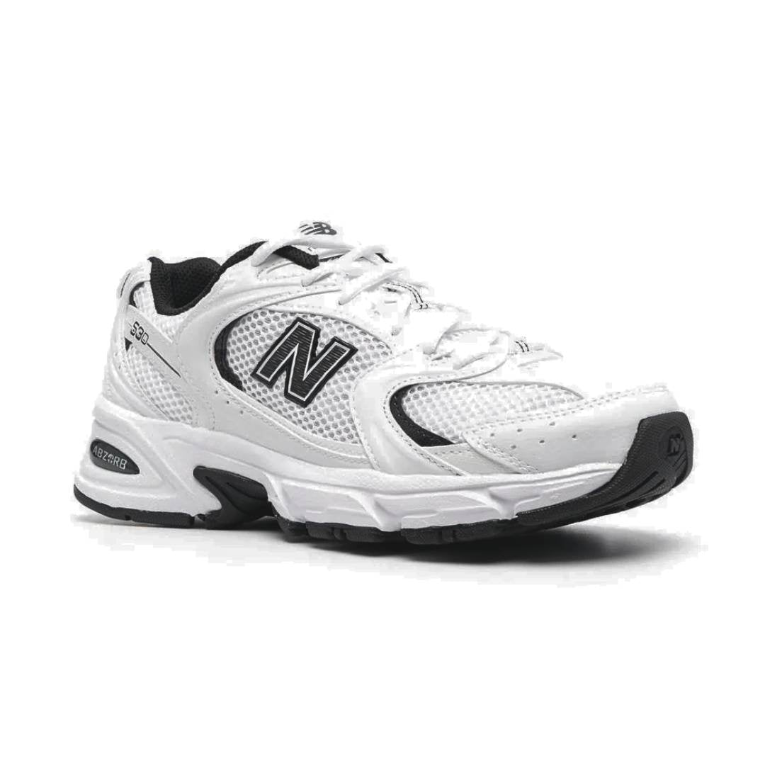 New Balance 530 White Black Details - Luxury Dubai
