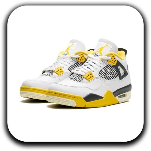 New Air Jordan 4 Retro Vivid Sulfur - Luxury Dubai