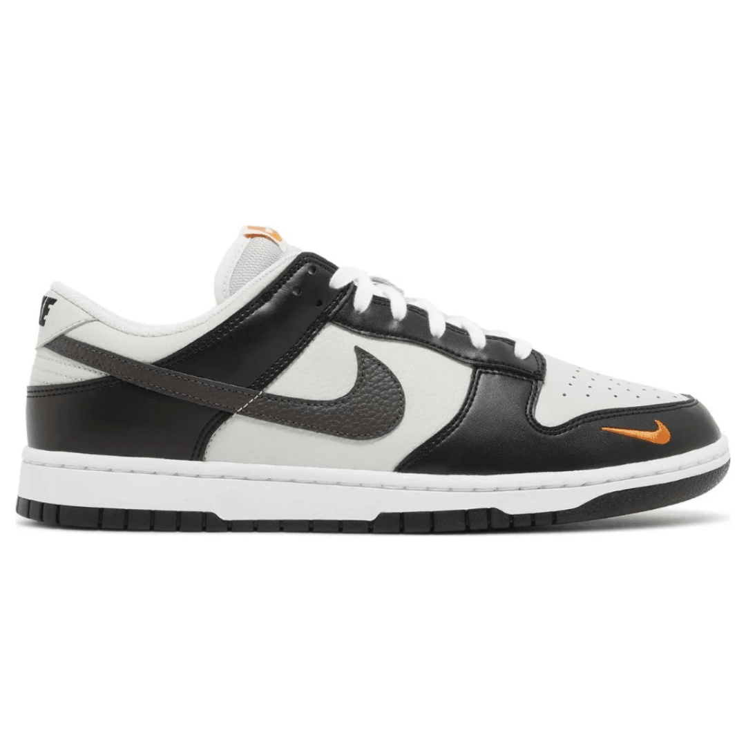 Nike Dunk Low 'Mini Swoosh - Black Total Orange' - Luxury Dubai