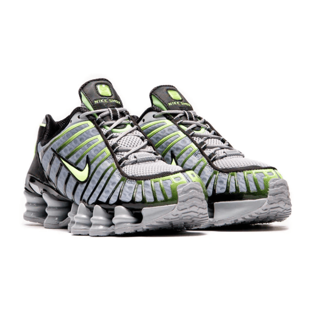 Nike Shox TL 'Wolf Grey Lime' - Luxury Dubai
