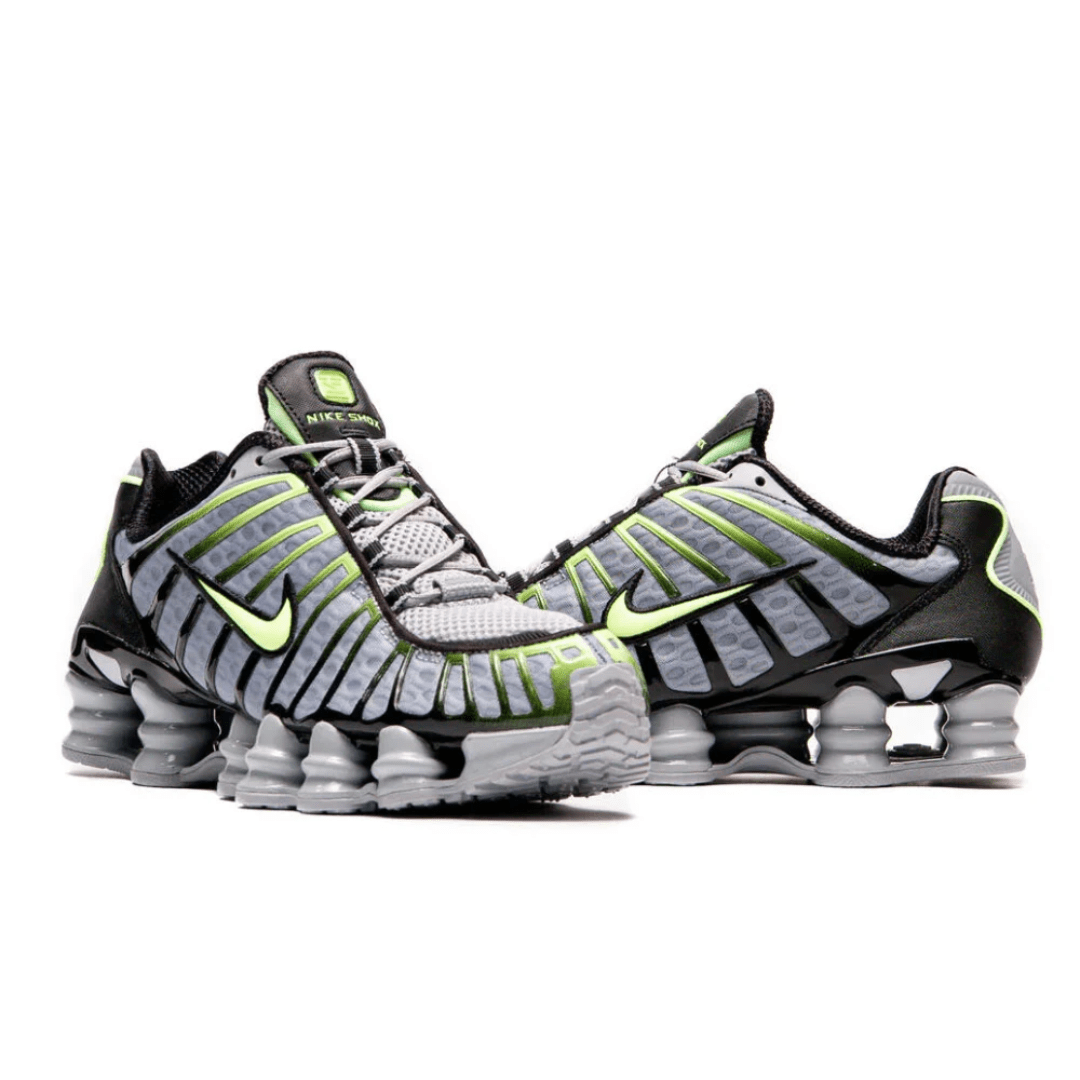 Nike Shox TL 'Wolf Grey Lime' - Luxury Dubai