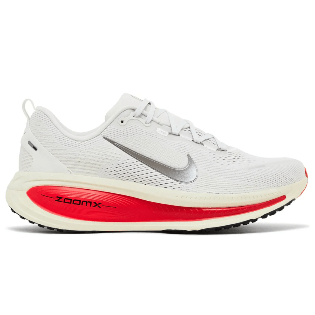 Nike Vomero 18 'Platinum Tint Siren Red' - Luxury Dubai
