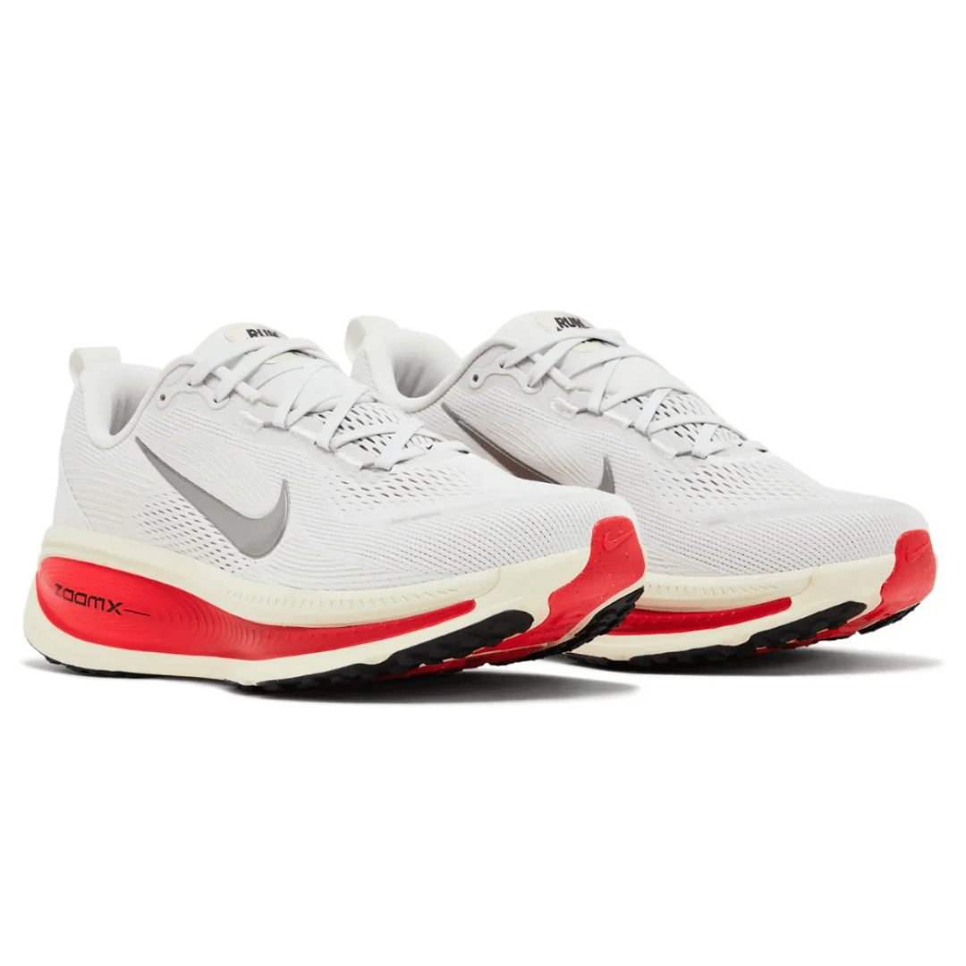 Nike Vomero 18 'Platinum Tint Siren Red' - Luxury Dubai