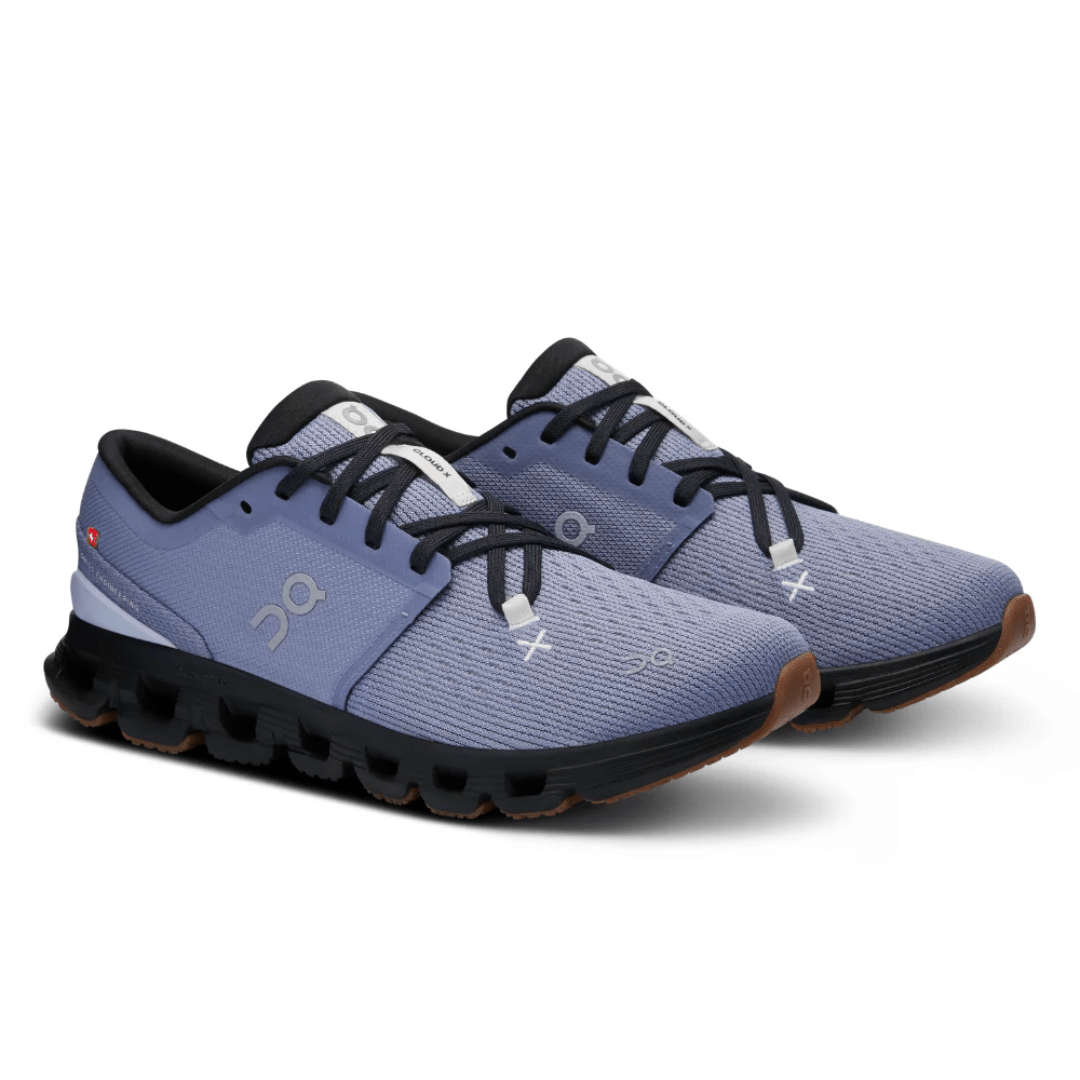 On Cloud X 4 "Feather | Black" - Luxury Dubai