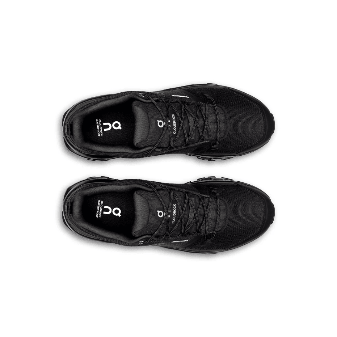 On Cloudrock Low Waterproof 'Black' - Luxury Dubai