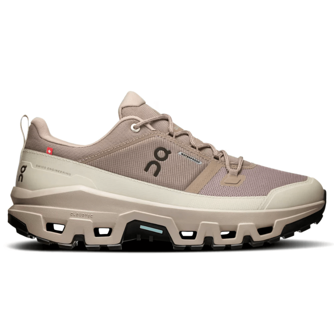 On Cloudrock Low Waterproof 'Cinder Fog' - Luxury Dubai