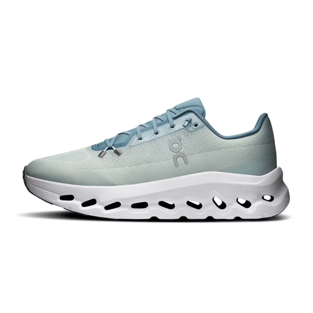 Side profile of On Cloudtilt Tide Mineral men’s shoes