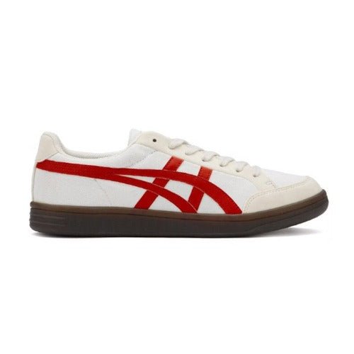 Buy Onitsuka Tiger Advanti Cream White Red Shoe - Luxury Dubai
