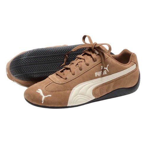 Buy Puma Speedcat Archive Haute Coffee Frosted Ivory Sneakers - Luxury Dubai