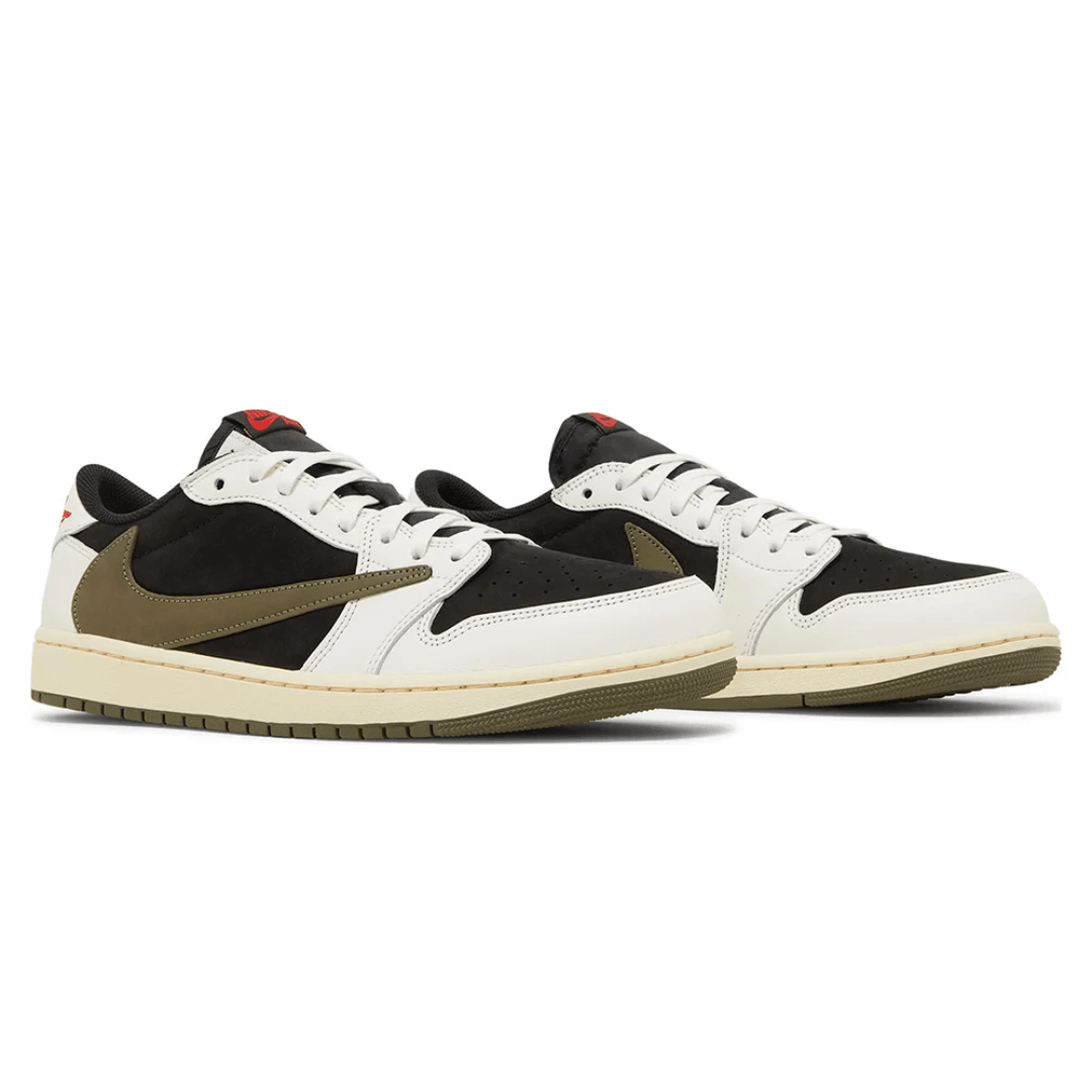 Travis Scott x Wmns Air Jordan 1 Retro Low OG 'Olive' - Luxury Dubai