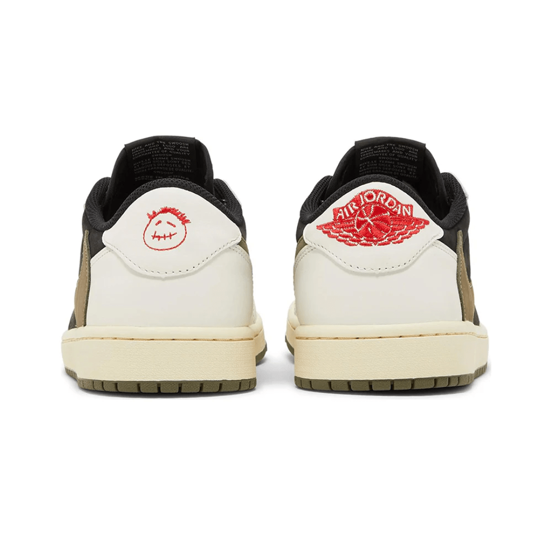 Travis Scott x Wmns Air Jordan 1 Retro Low OG 'Olive' - Luxury Dubai