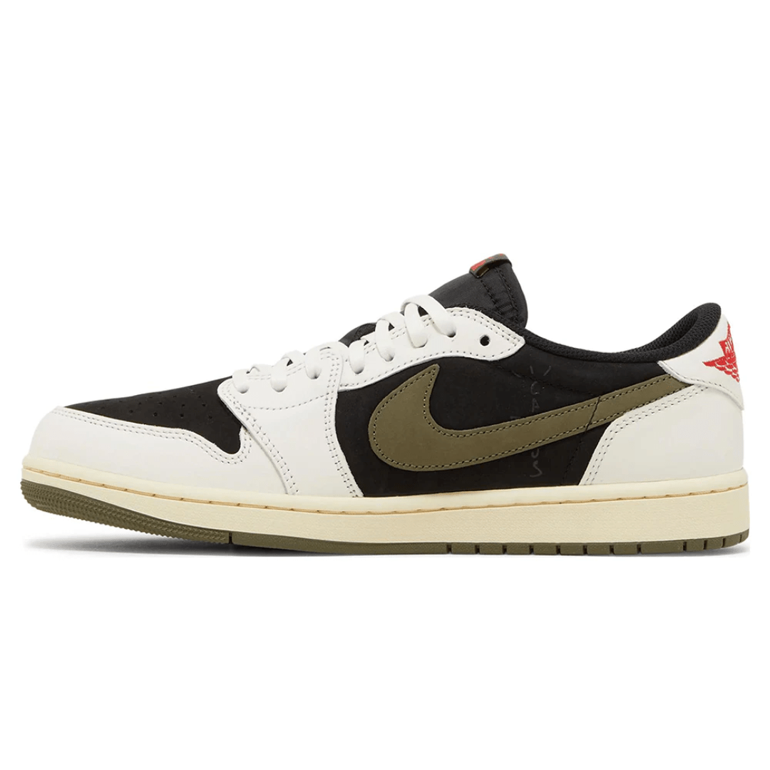 Travis Scott x Wmns Air Jordan 1 Retro Low OG 'Olive' - Luxury Dubai