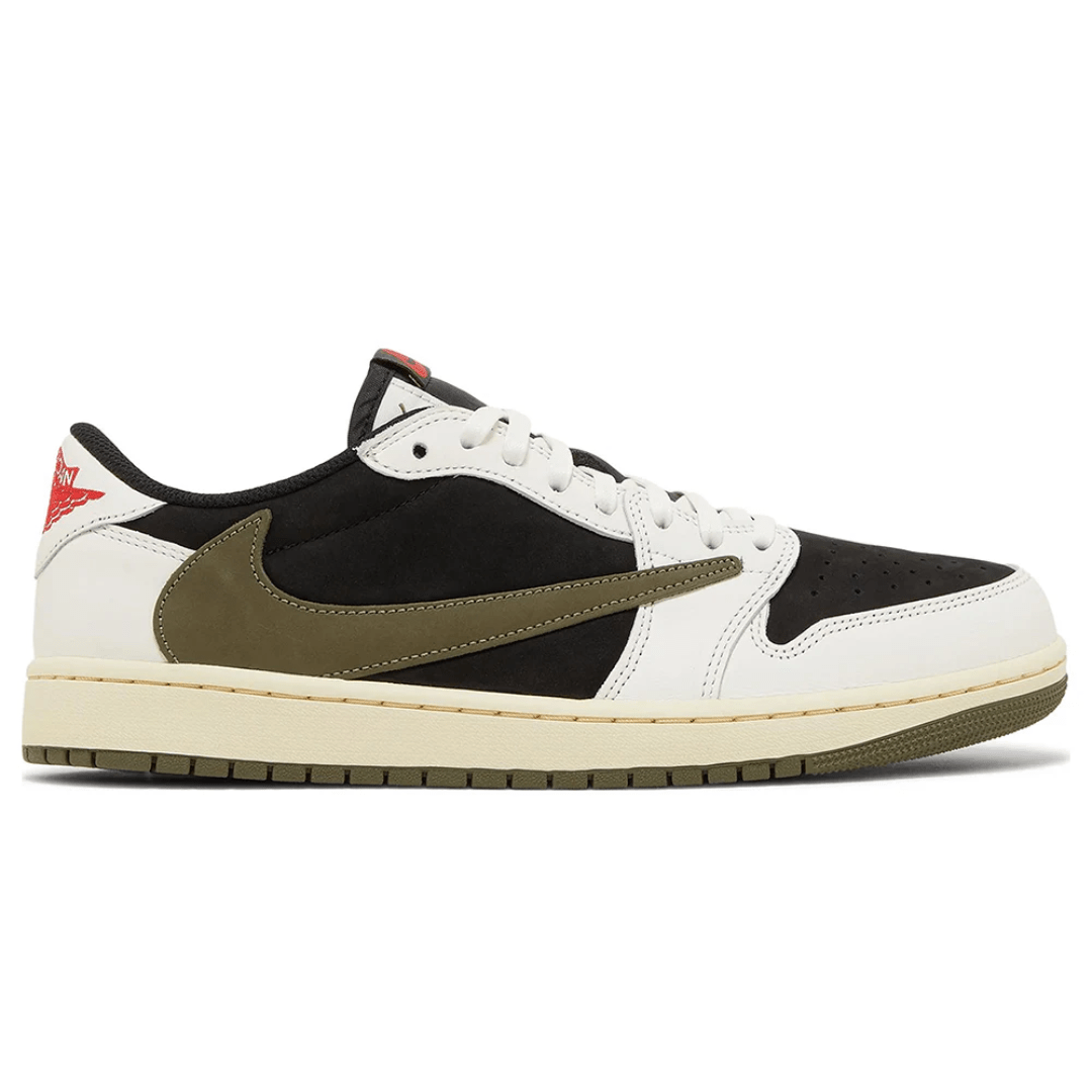 Travis Scott x Wmns Air Jordan 1 Retro Low OG 'Olive' - Luxury Dubai
