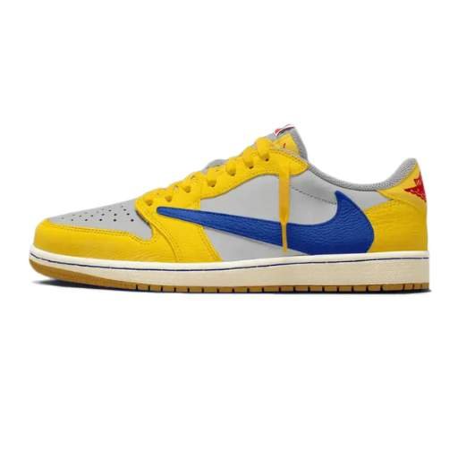 New Travis Scott x air Jordan 1 Low og Canary - Luxury Dubai