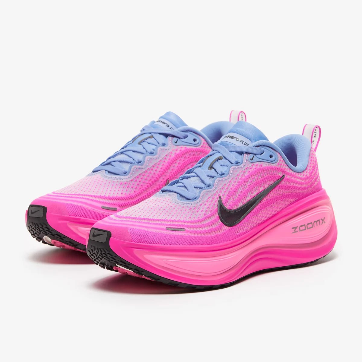 Nike Vomero Plus Pulse/Fire Pink upper detail