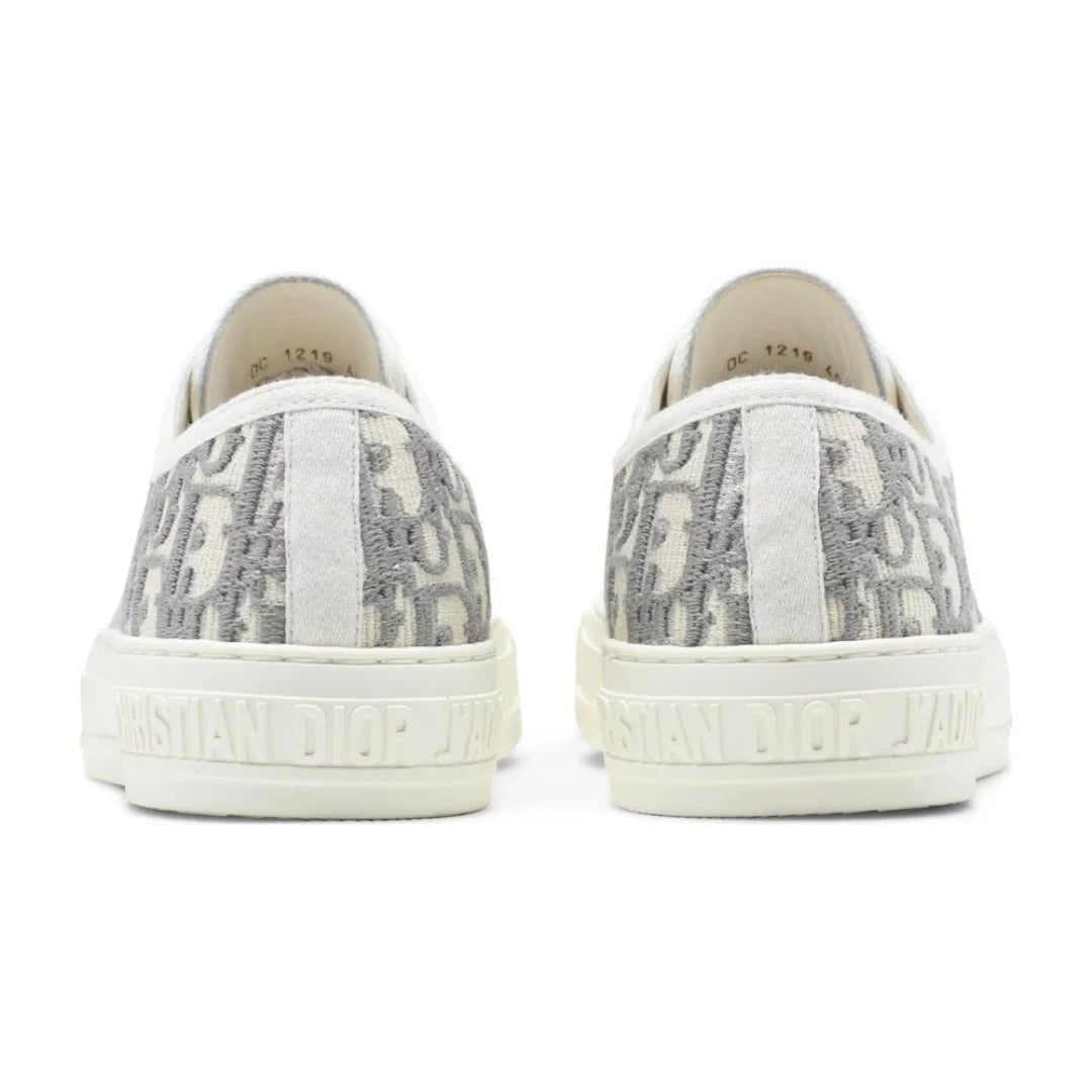 Walk'N'Dior Embroidered Canvas Low 'Grey' - Luxury Dubai