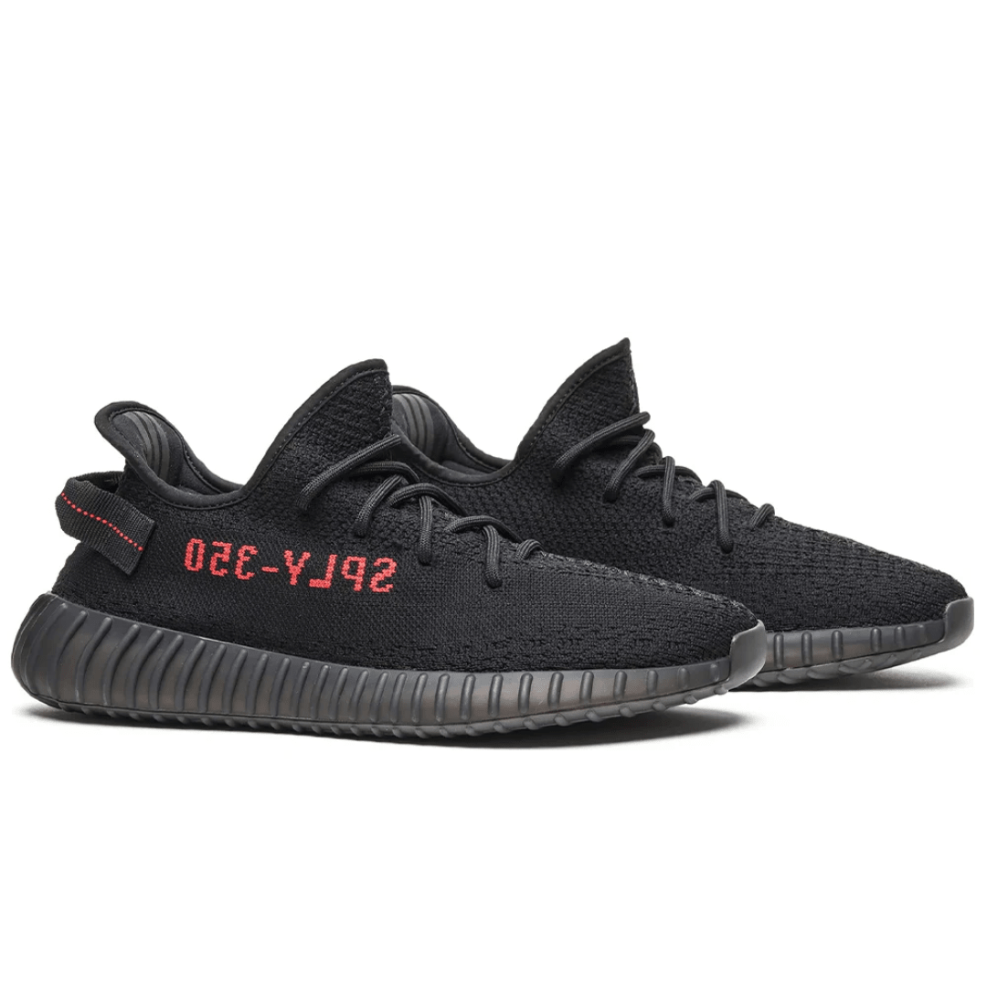Yeezy Boost 350 V2 “Black/Red” - Luxury Dubai