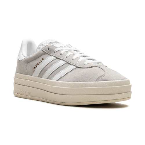 New Adidas Gazelle Bold Grey White - Luxury Dubai
