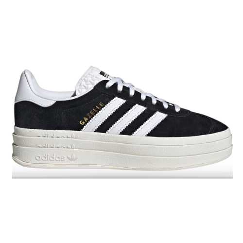 New Adidas Gazelle Bold Core Black White - Luxury Dubai