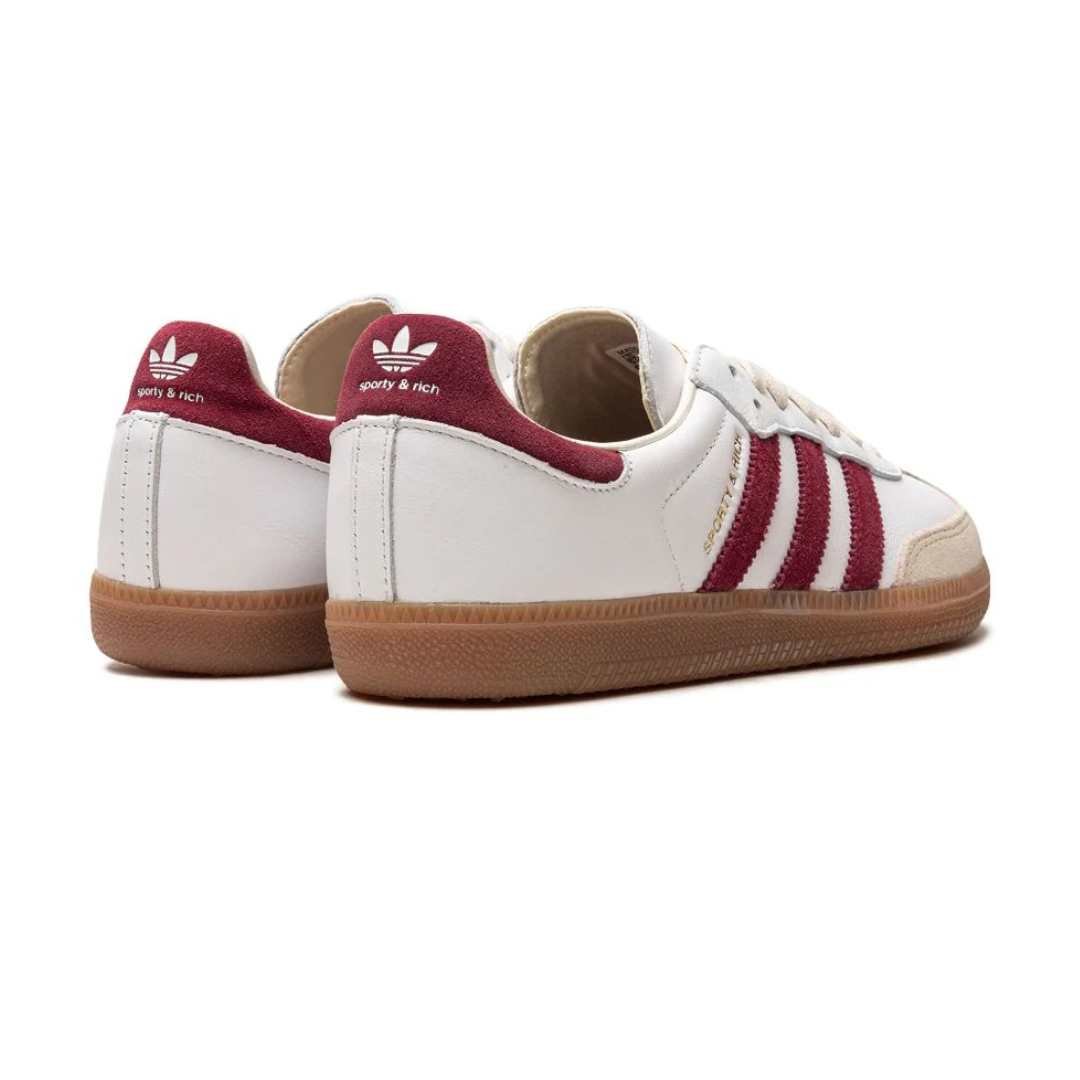 New Adidas samba sporty & rich white - Luxury Dubai