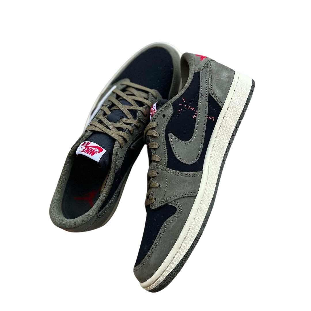 New Nike Air Jordan 1 Low OG Black Olive - Luxury Dubai