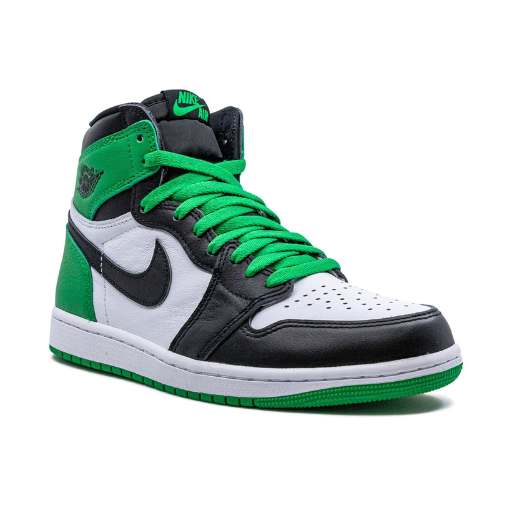 New Air Jordan 1 High Green Sneakers - Luxury Dubai