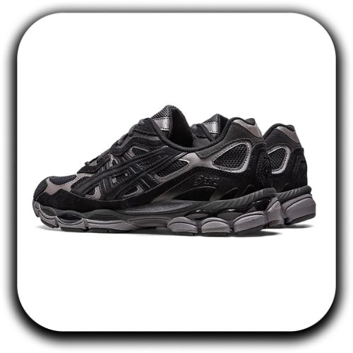 New ASICS Gel-NYC Graphite Grey Black - Luxury Dubai