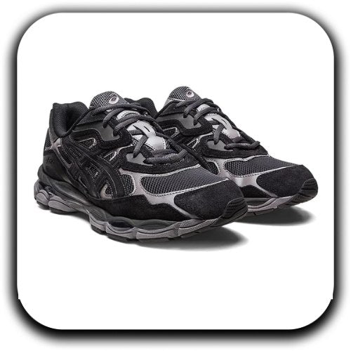 New ASICS Gel-NYC Graphite Grey Black - Luxury Dubai