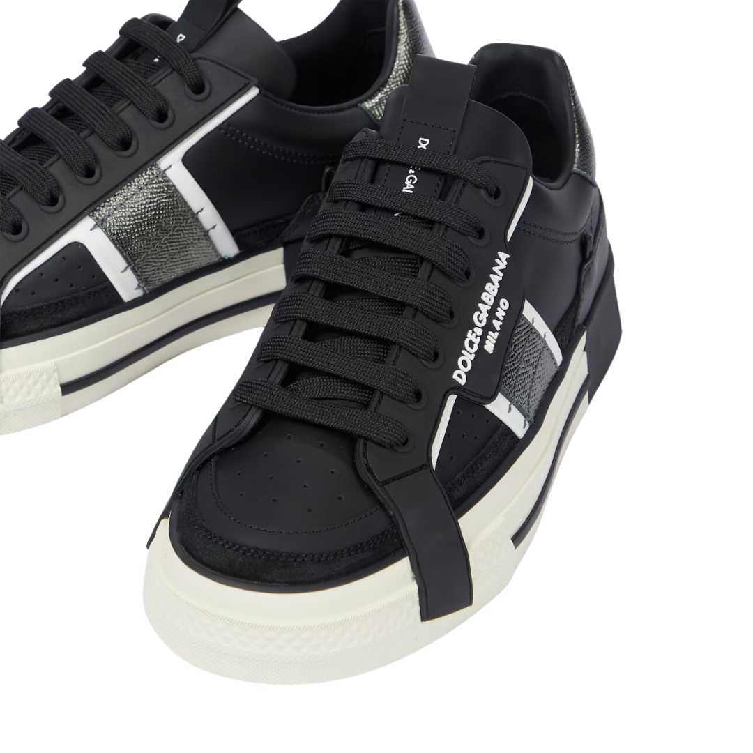 Luxury Dolce and Gabbana Leather Sneaker - Luxury Dubai