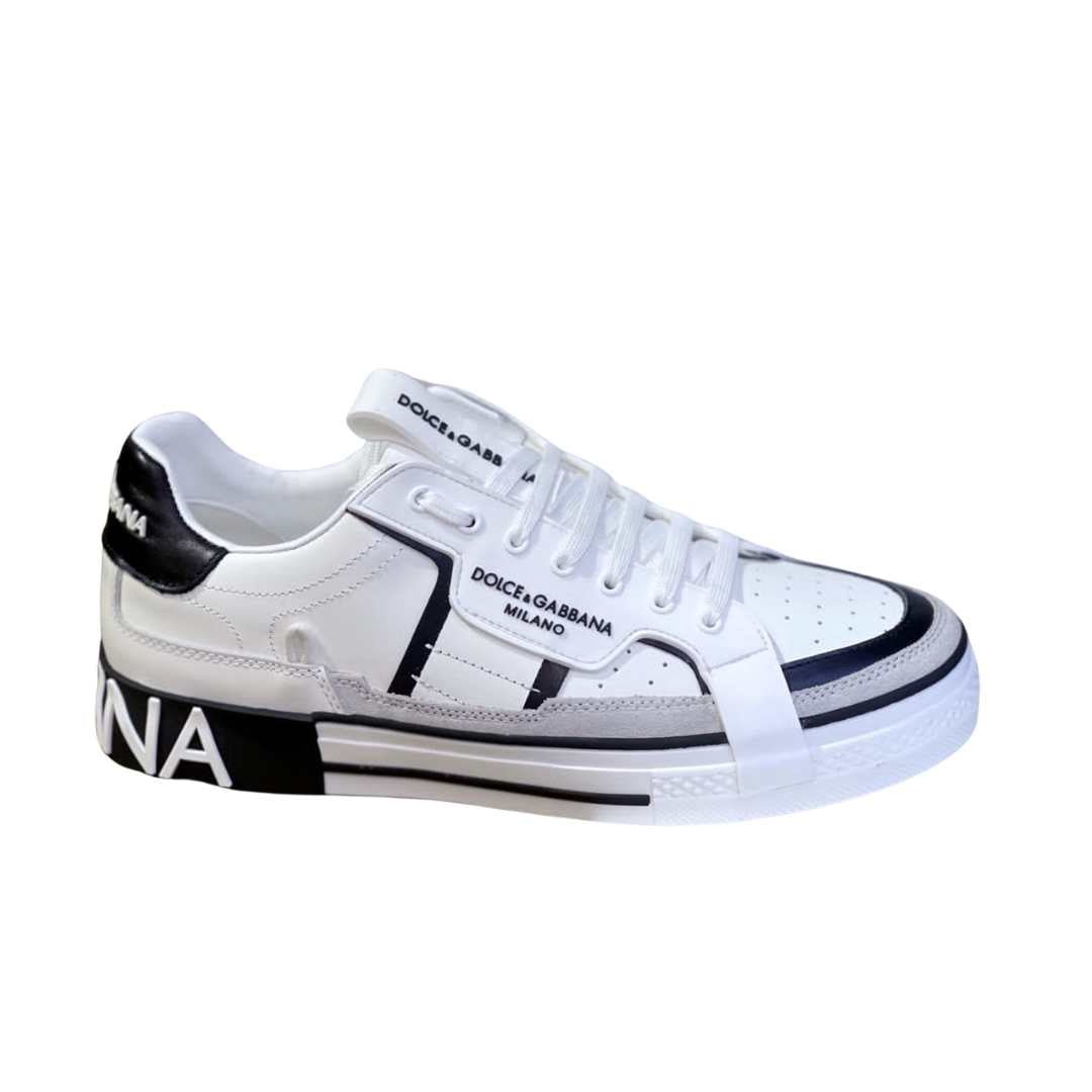 Luxury Dolce and Gabbana Leather Sneaker - Luxury Dubai