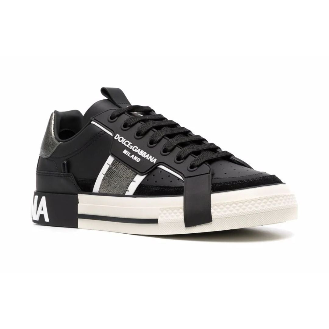 Luxury Dolce and Gabbana Leather Sneaker - Luxury Dubai