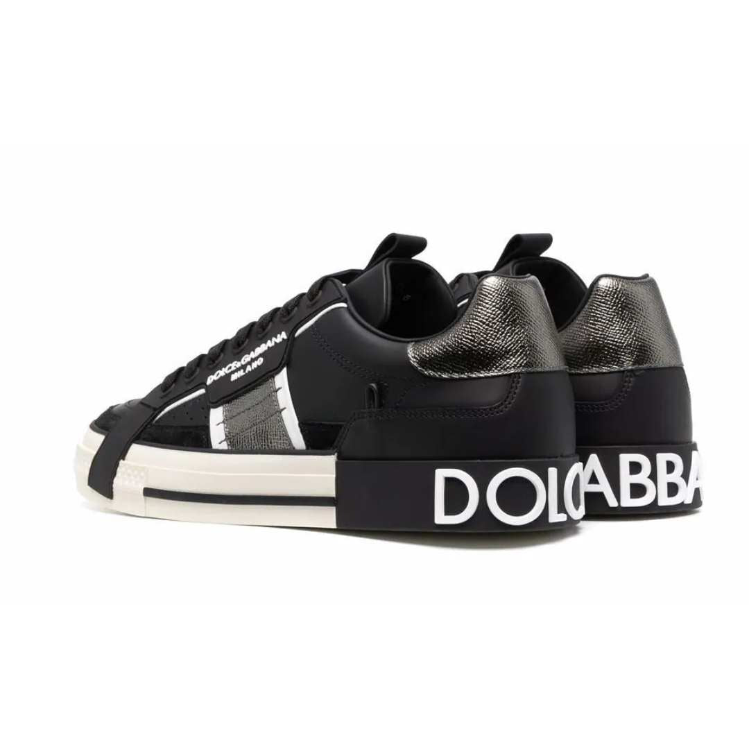Luxury Dolce and Gabbana Leather Sneaker - Luxury Dubai