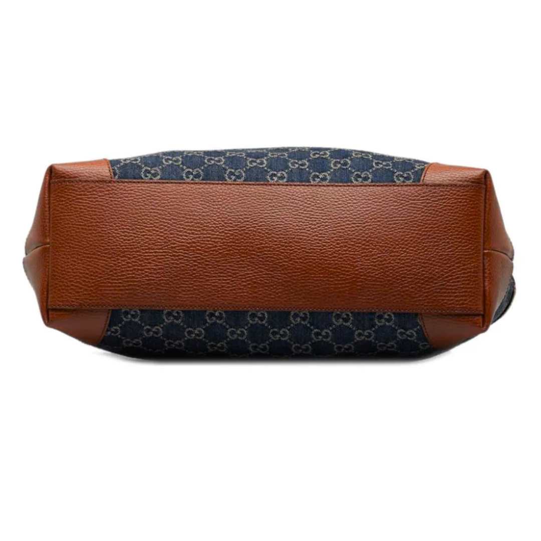 Luxury Gucci Ophidia GG Denim Tote - Luxury Dubai