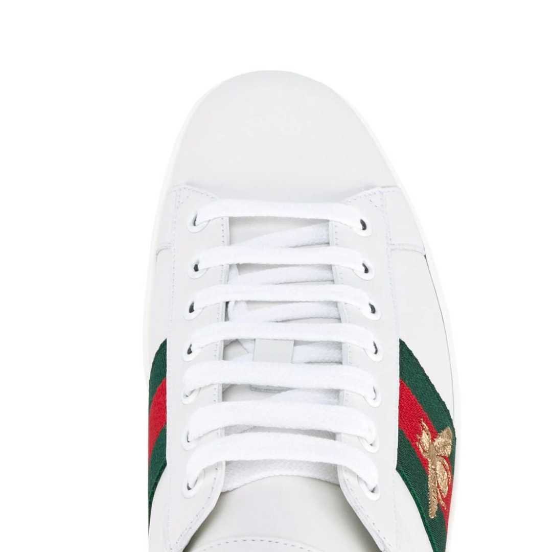 Luxury Gucci Embroidered Ace Sneakers - Luxury Dubai