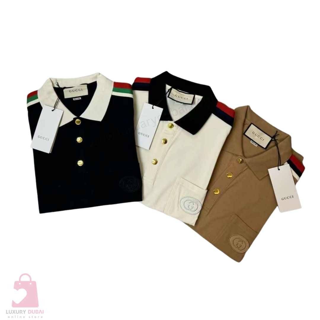 Exclusive Gucci Polo Shirt For Mens - Luxury Dubai