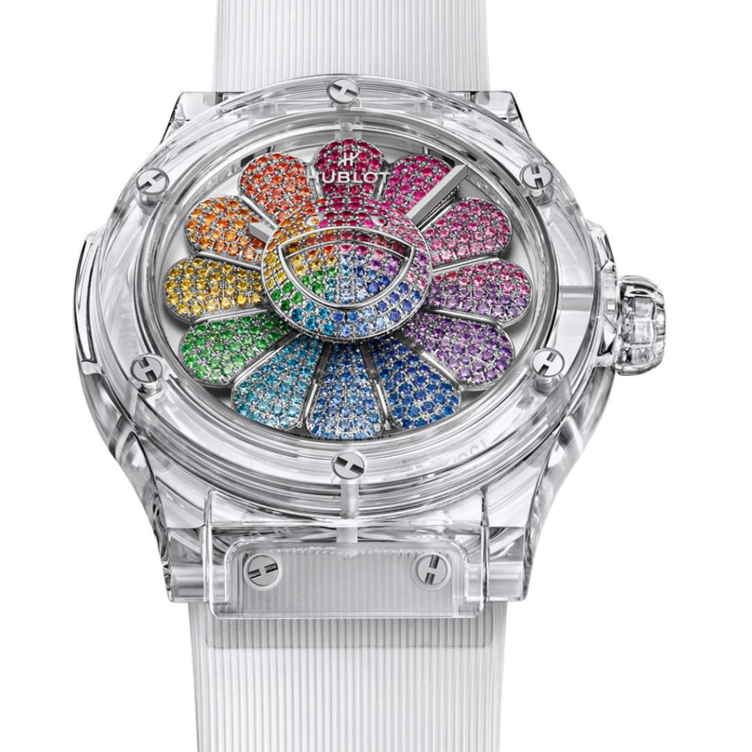New Hublot Takashi Murakami Sapphire Rainbow - Luxury Dubai