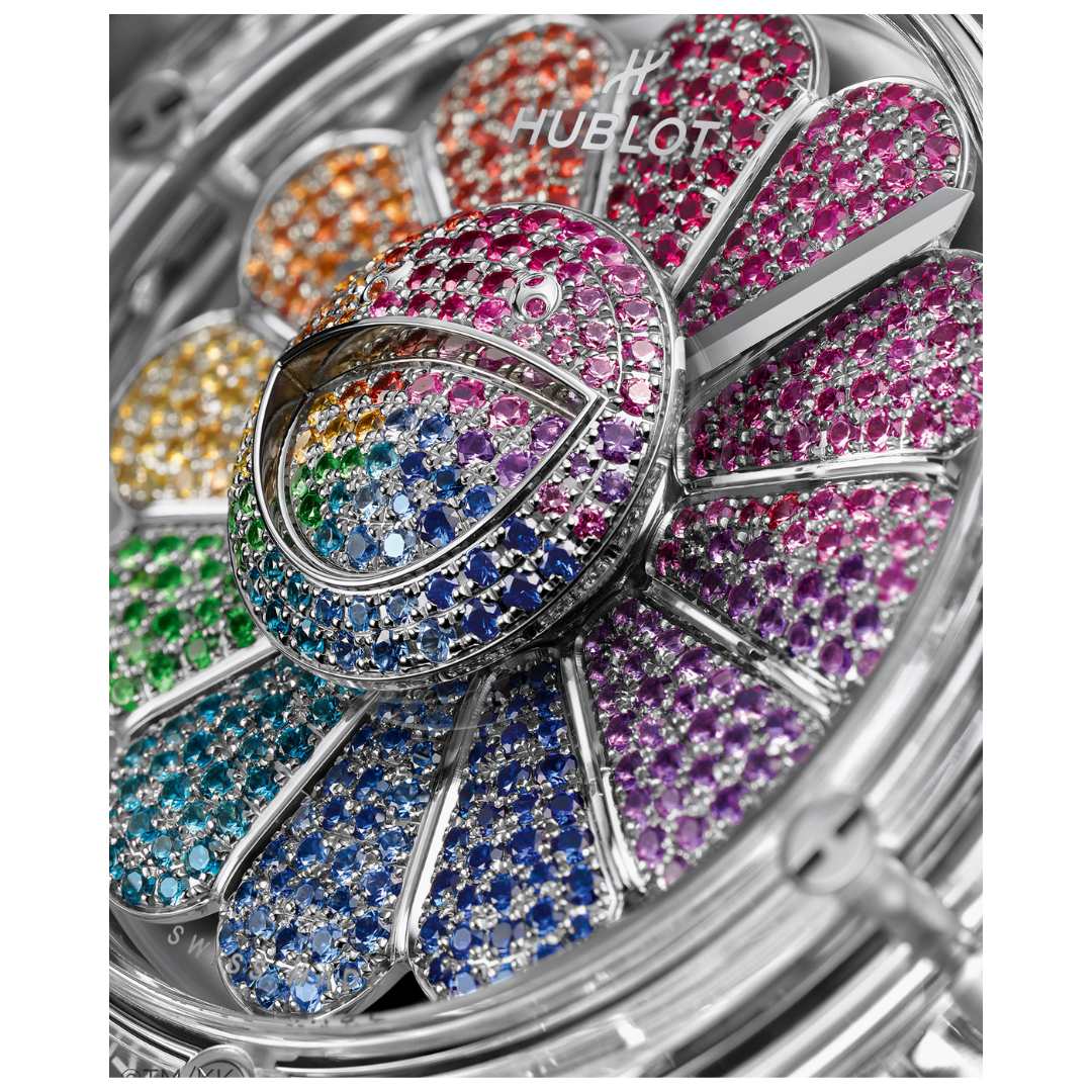 New Hublot Takashi Murakami Sapphire Rainbow - Luxury Dubai