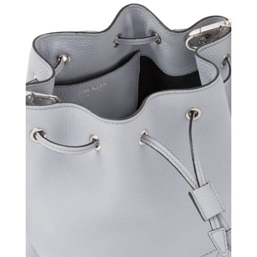 Buy Prada Ladies Leather Bucket Bag - Luxury Dubai