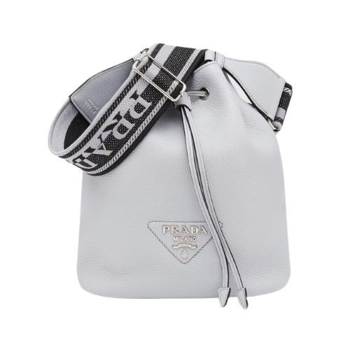 Buy Prada Ladies Leather Bucket Bag - Luxury Dubai