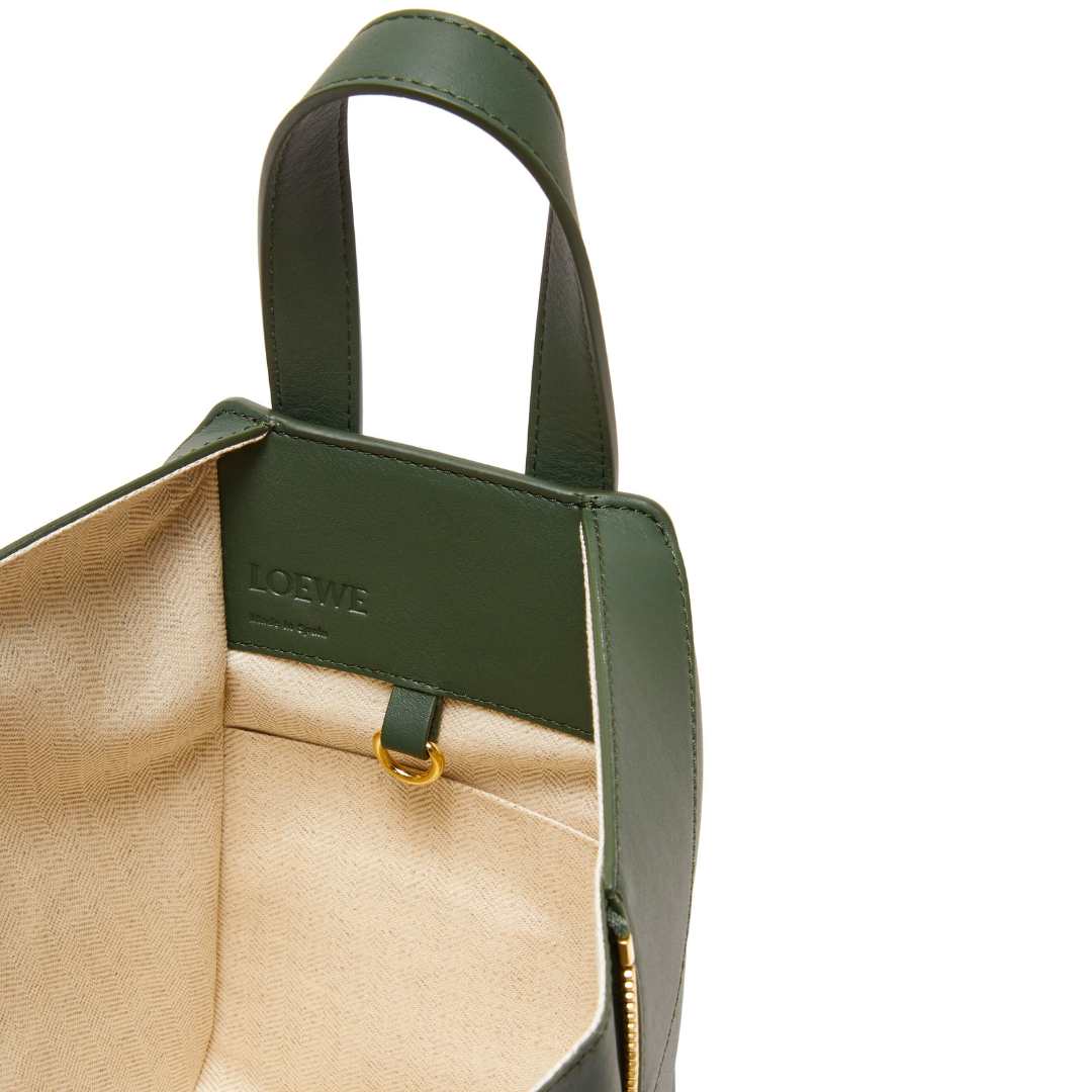 Luxury Loewe Compact Hammock Green Bag - Luxury Dubai
