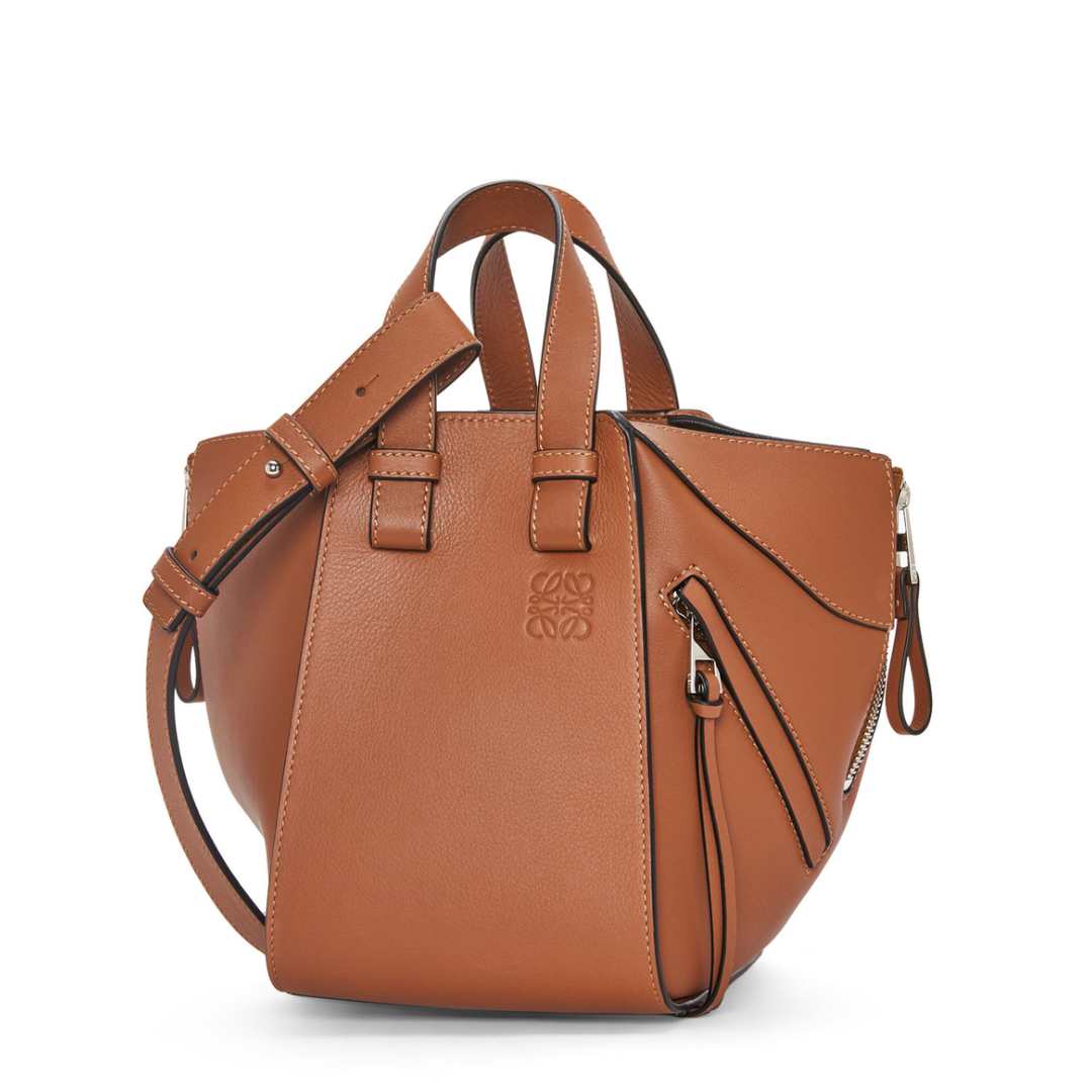 Luxury Loewe Compact Hammock Tan Bag - Luxury Dubai