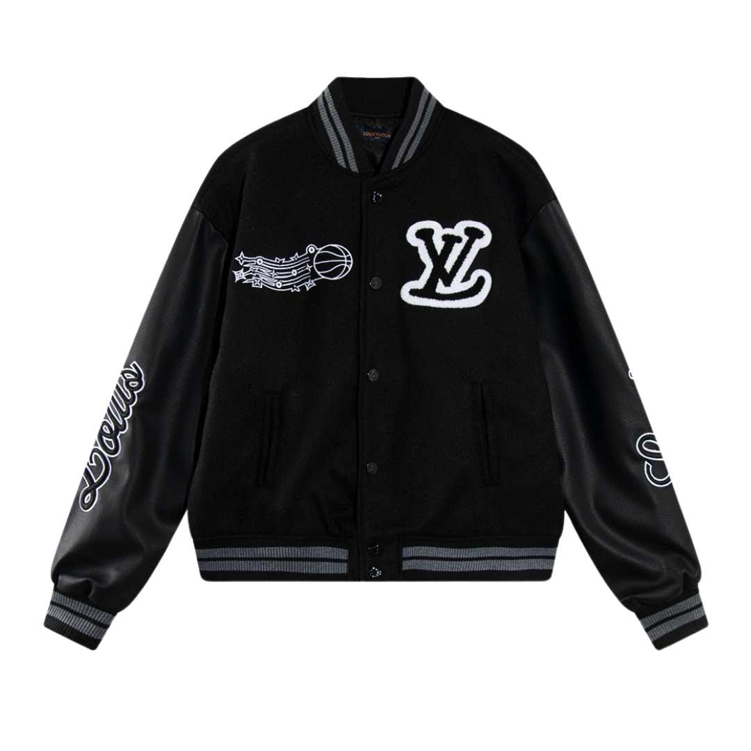Luxury Louis Vuitton Varsity Jacket - Luxury Dubai