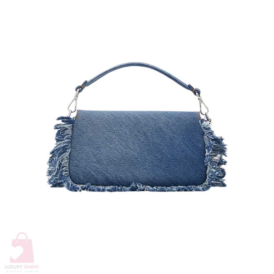 Exclusive Fendi Ladies Denim Bag - Luxury Dubai