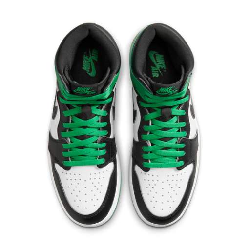 New Air Jordan 1 High Green Sneakers - Luxury Dubai