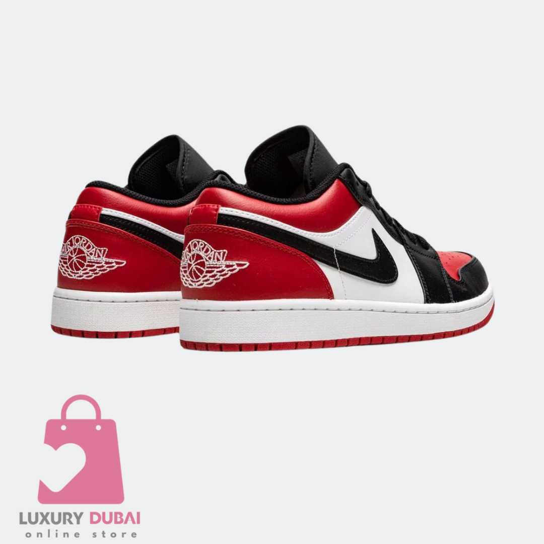 New Air Jordan 1 Low Bred Toe - Luxury Dubai