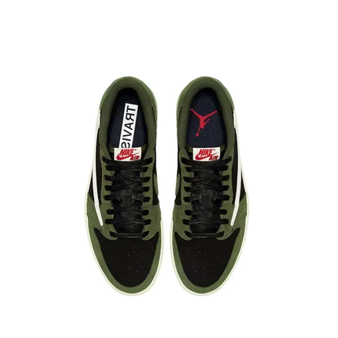 New Nike Air Jordan 1 Low OG Black Olive - Luxury Dubai