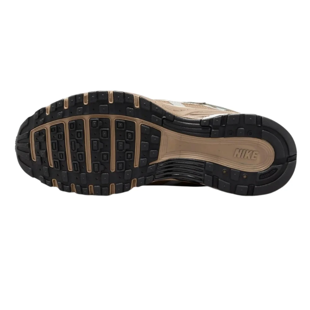Rear view of Nike P-6000 Light Bone shoes
