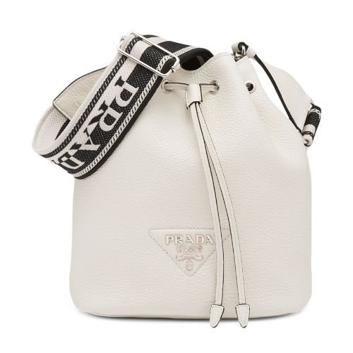 Buy Prada Ladies Leather Bucket Bag - Luxury Dubai